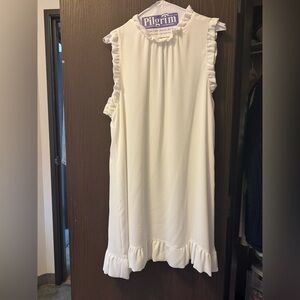 White Graduation Dress